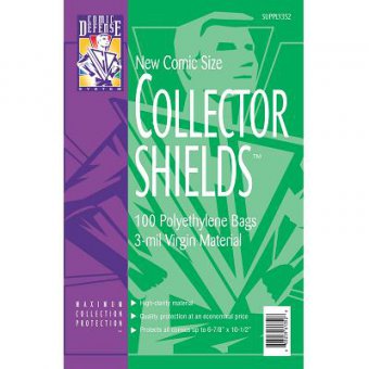 SUPPLIES COLLECTOR SHIELDS CDS.