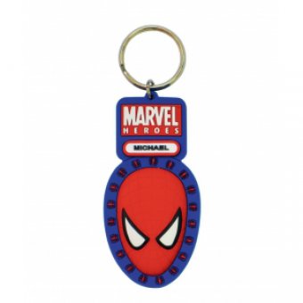 RUBBER KEYCHAIN SPIDER-MAN